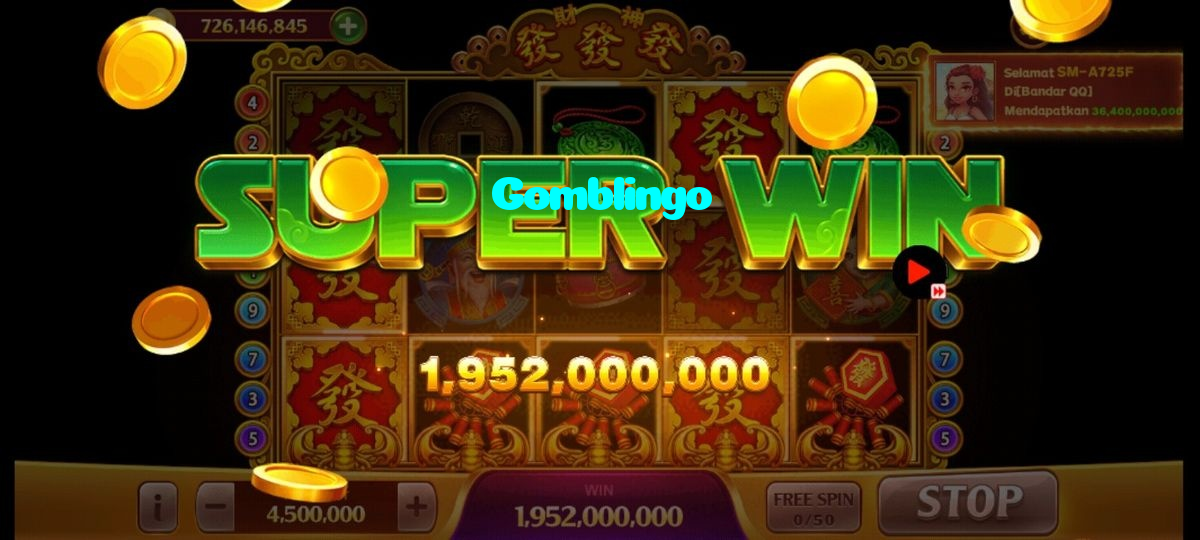 Gomblingo casino presented on mobile device in Pakistan with slots and live games